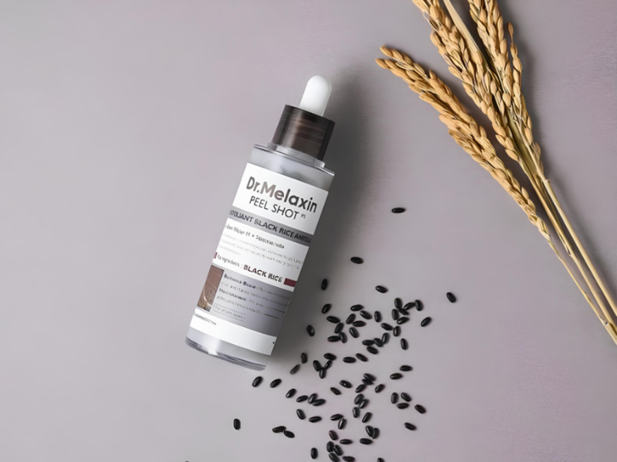 DR MELAXIN PEEL SHOT EXFOLIATING BLACK RICE AMPOULE: RENOVACIÓN Y LUMINOSIDAD PARA LA PIEL
