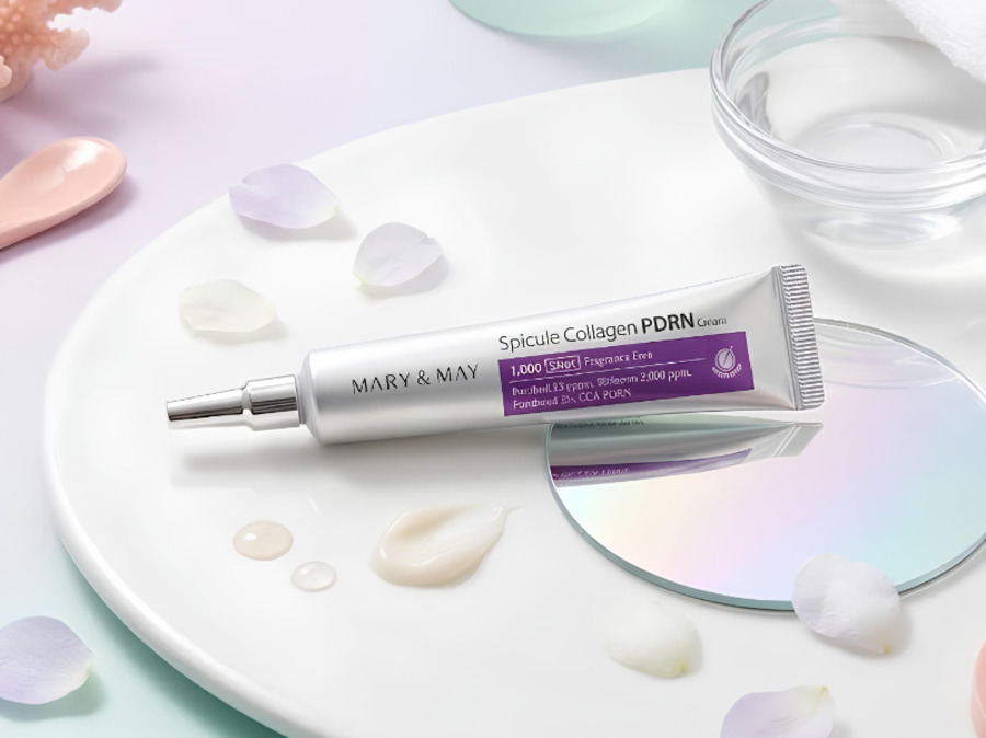 MARY&MAY SPICULE COLLAGEN PDRN CREAM: EL SECRETO COREANO PARA UNA PIEL FIRME Y RADIANTE