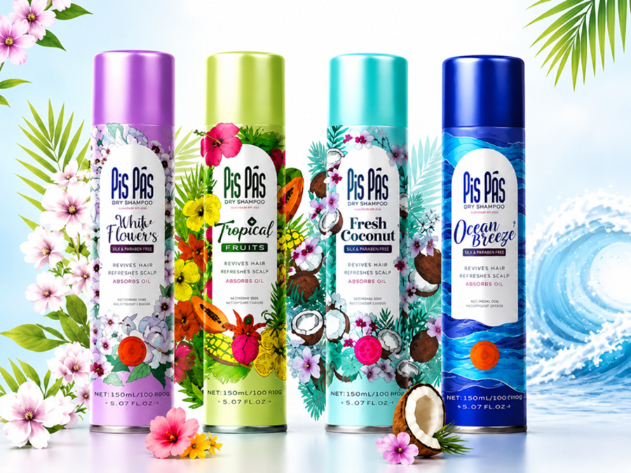 PISPÁS DRY SHAMPOO: PRACTICIDAD Y FRESCURA PARA TU RUTINA DIARIA