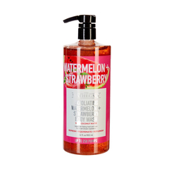 THE SPATHECARY EXFOLIATING WATERMELON + STRAWBERRY BODY WASH 950ML
