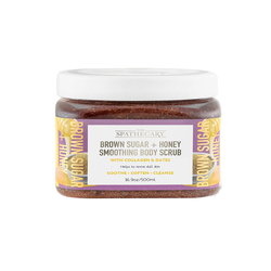 THE SPATHECARY BROWN SUGAR+HONEY SMOOTHING BODY SCRUB 600G