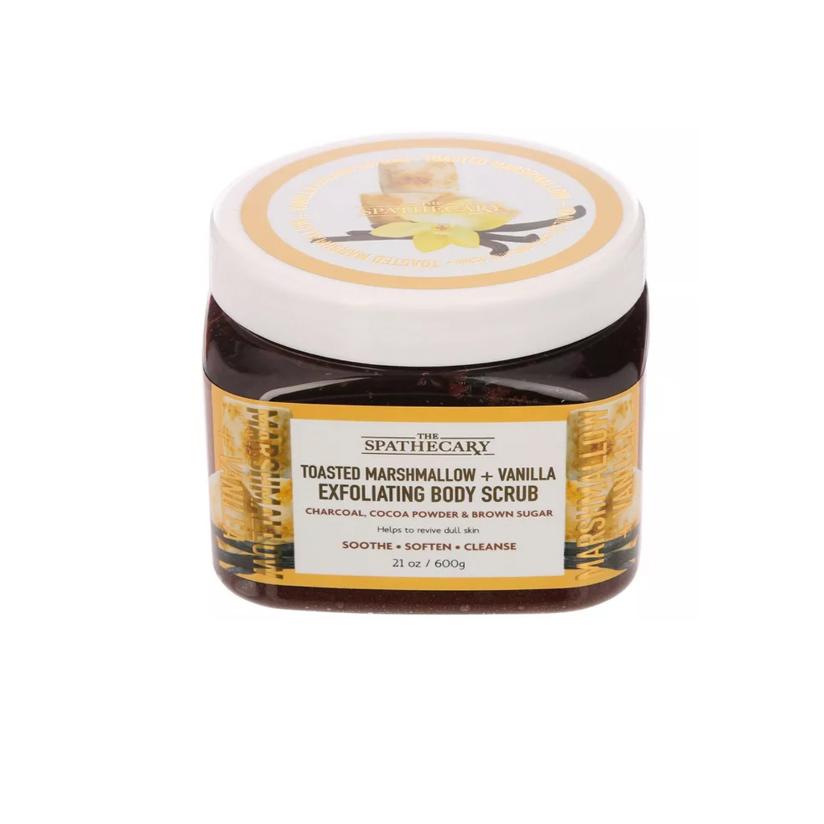 Thumbnail THE SPATHECARY TOASTED MARSHMALLOW+ VANILLA EXFOLIATING BODY SCRUB 600G