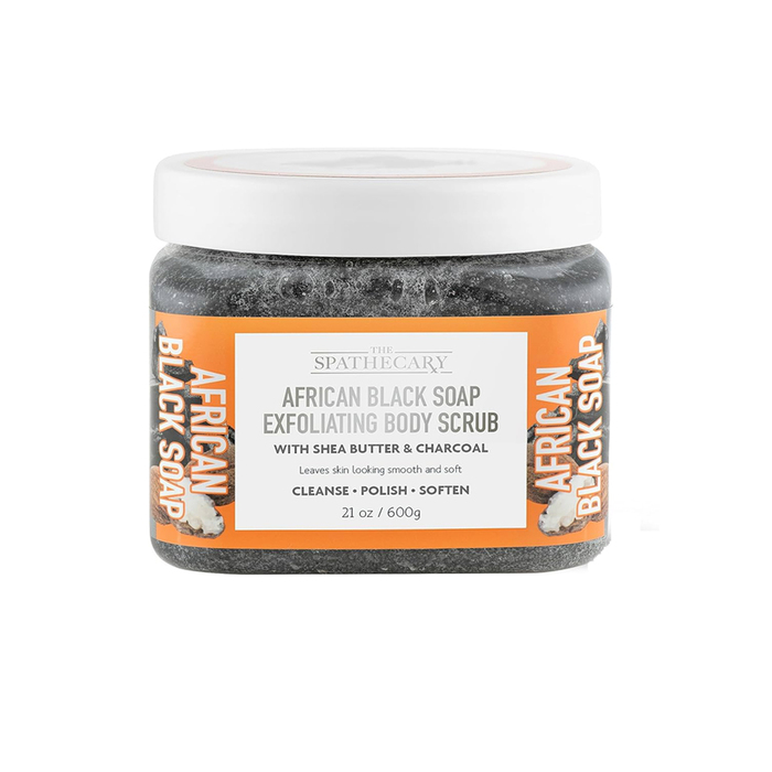 Anúncio: THE SPATHECARY AFRICAN BLACK SOAP EXFOLIATING BODY