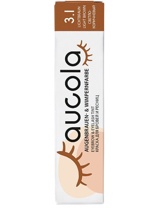 Anúncio: AUCOLA LIGHT BROWN 3.1 EYEBROW & EYELASH TINT 15ML