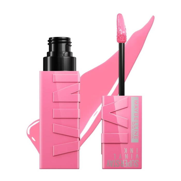 Anúncio: MAYBELLINE SUPERSTAY VINYL PINK 155