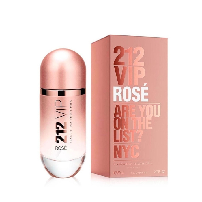 Anúncio: CAROLINA HERRERA 212 VIP ROSE EDP 80ML