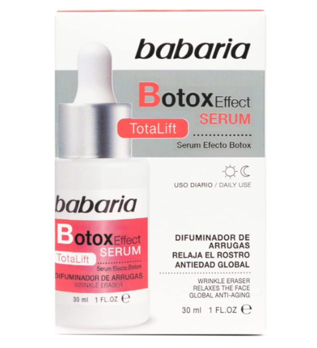 Anúncio: BABARIA BOTOX EFFECT TOTAL LIFT SERUM 30ML