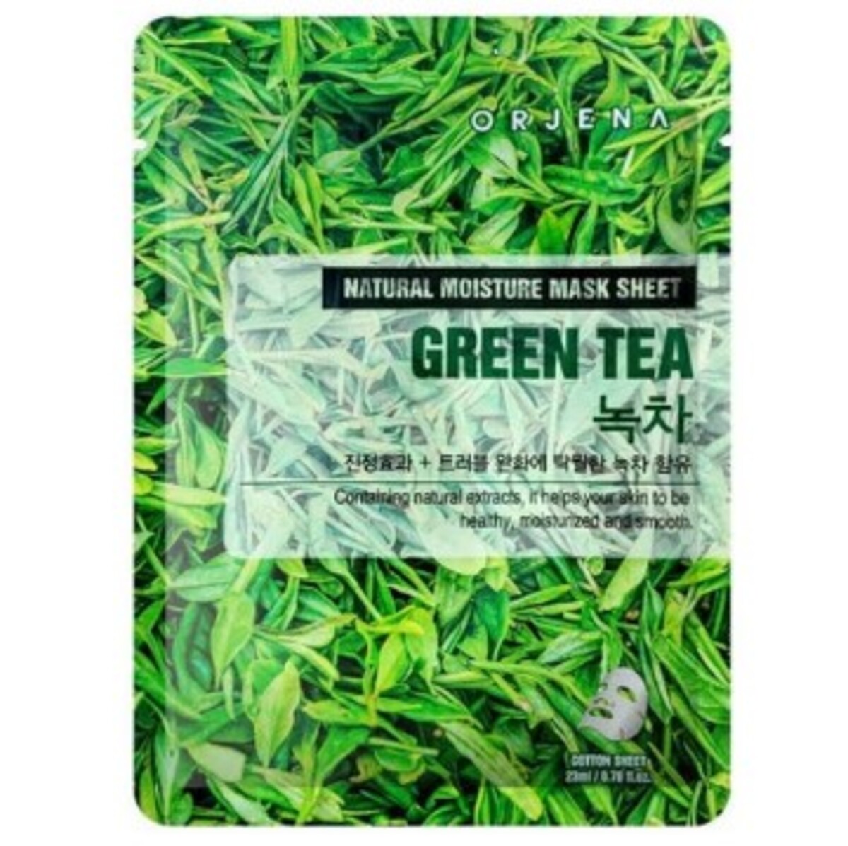 Thumbnail ORJENA NATURAL MOISTURE MASK - GREEN TEA