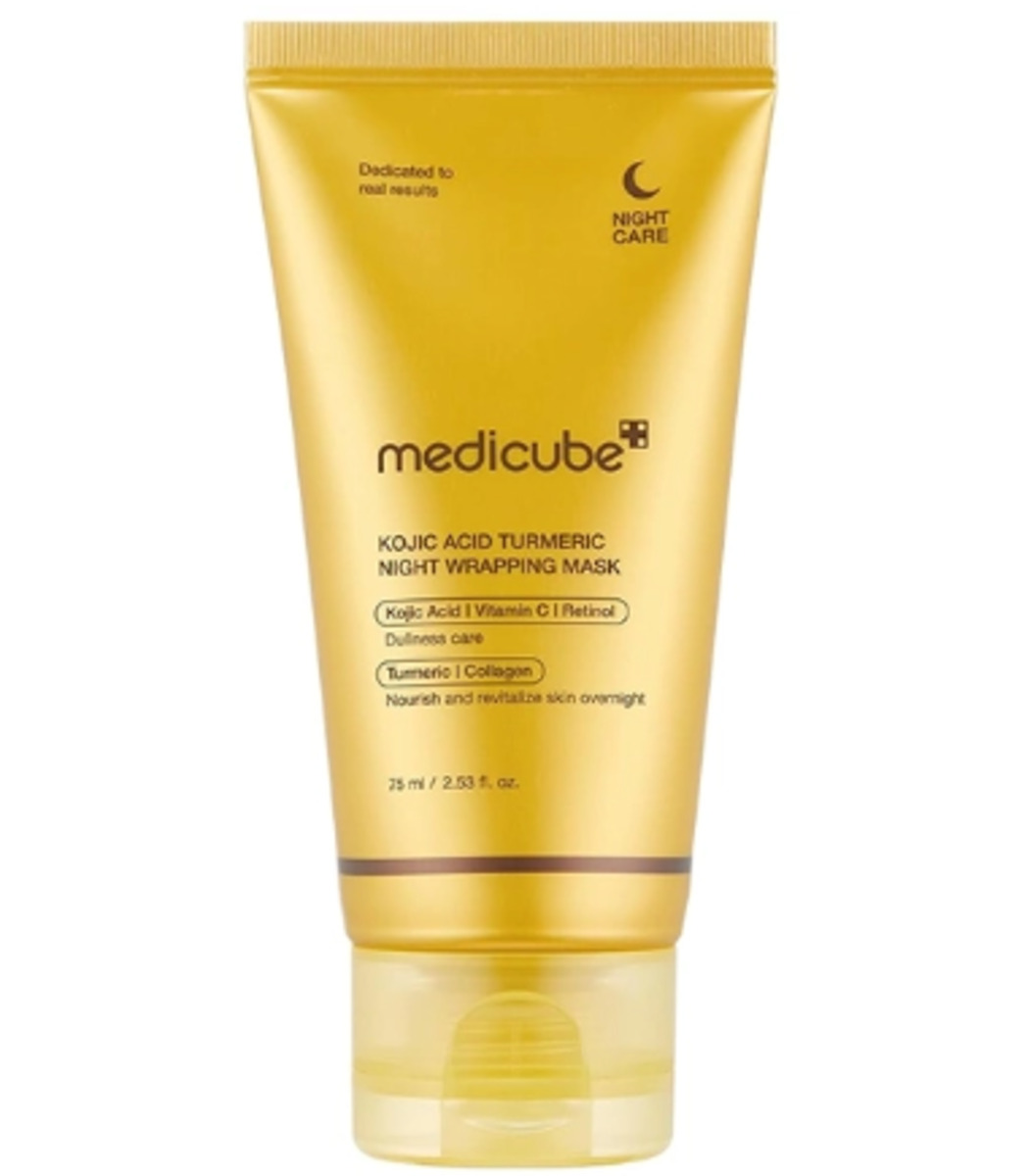 Thumbnail MEDICUBE KOJIC ACID TURMERIC NIGHT WRAPPING MASK 75ML