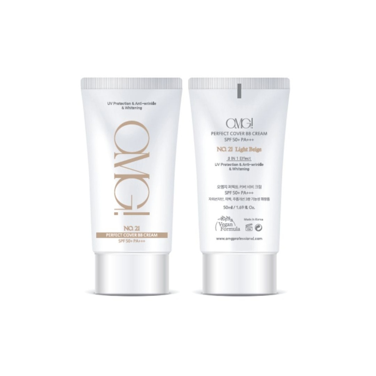 Thumbnail OMG PERFECT COVER BB CREAM No.21 SPF 50+