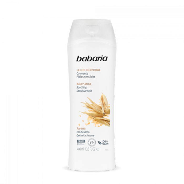 Anúncio: BABARIA LECHE CORPORAL AVENA 400ML