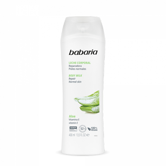 Anúncio: BABARIA LECHE CORPORAL ALOE REPARADORA 400M