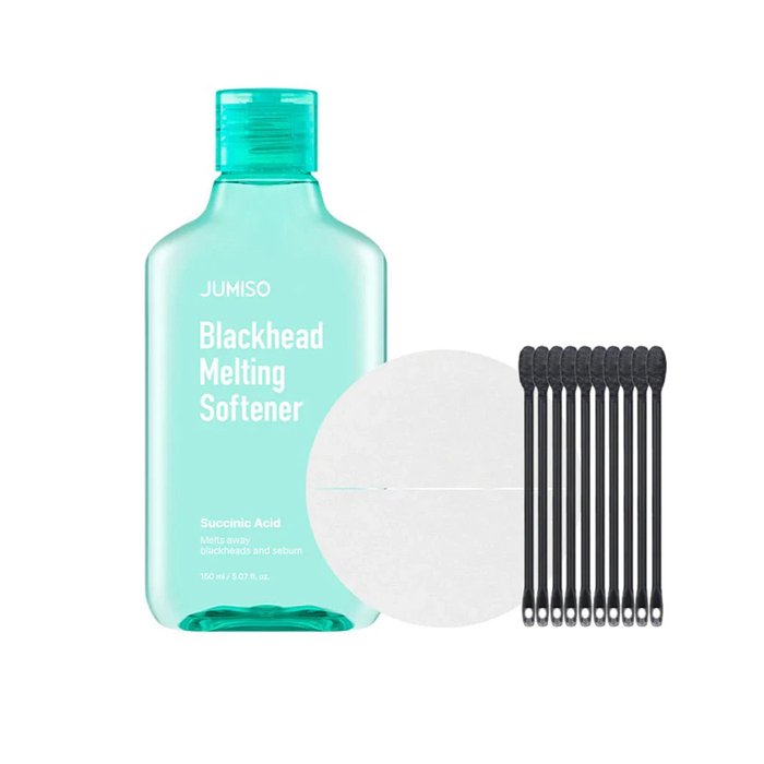 Anúncio: JUMISO BLACKHEAD MELTING SOFTNER 150ML+COTTON PAD(40PADS)+COTTON SWAB 10EA