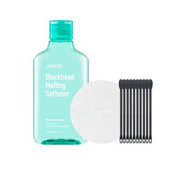 JUMISO BLACKHEAD MELTING SOFTNER 150ML+COTTON PAD(40PADS)+COTTON SWAB 10EA