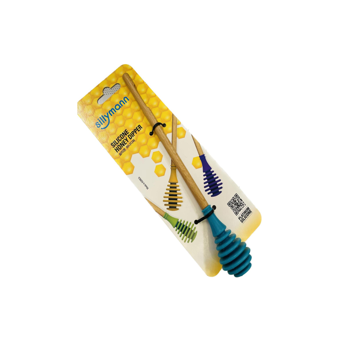 Thumbnail SILLYMANN SILICONE HONEY DIPPER - BLUE