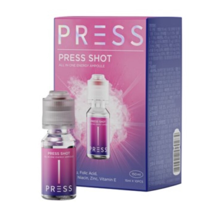 Anúncio: PRESS SHOT ALL IN ONE ENERGY AMPOULE X10PCS