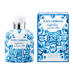 DOLCE & GABBANA LIGHT BLUE SUMMER VIBES POUR HOMME EDT 125ML