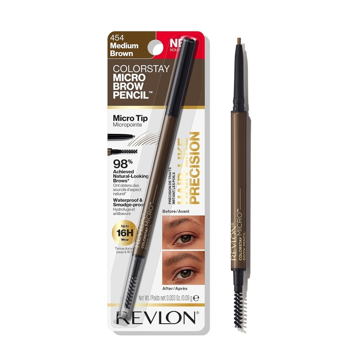 Anúncio: REVLON COLORSTAY MICRO BROW PENCIL 454 MEDIUM BROWN