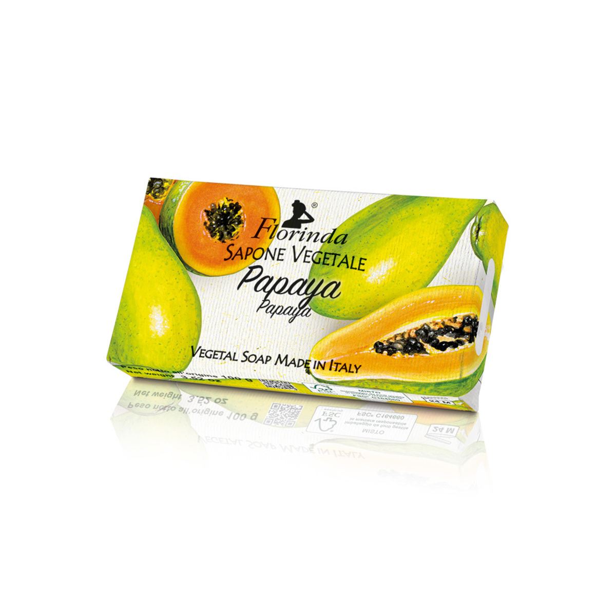 Thumbnail FLORINDA VEGETAL SOAP 100G PAPAYA