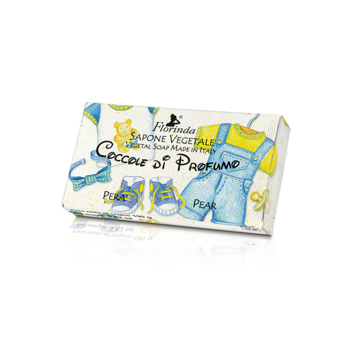 Thumbnail FLORINDA VEGETAL SOAP 100G PEAR (BABY COLLECTION)