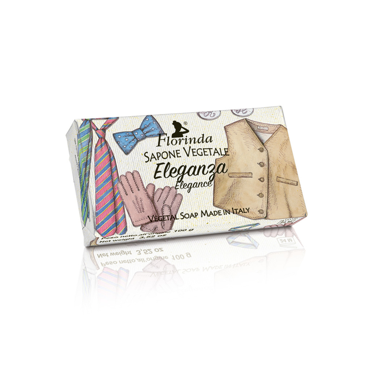 Thumbnail FLORINDA VEGETAL SOAP 100G ELEGANCE