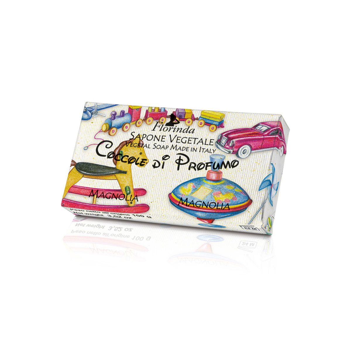 Thumbnail FLORINDA VEGETAL SOAP 100G MAGNOLIA (BABY COLLECTION)