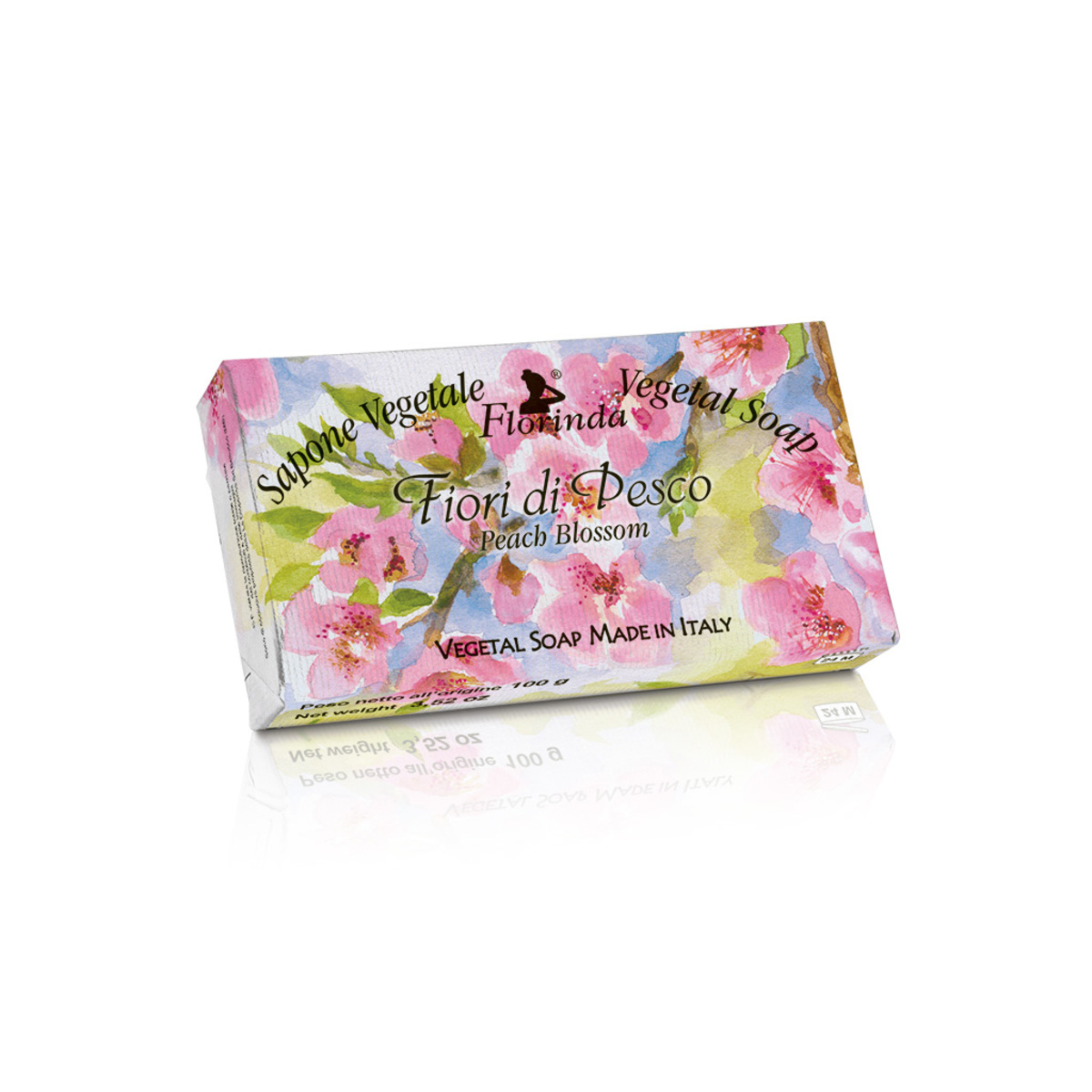 Thumbnail FLORINDA VEGETAL SOAP 100G PEACH BLOSSOM