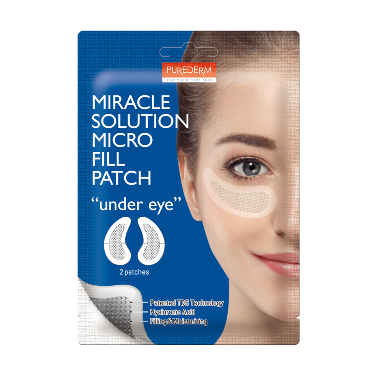 Thumbnail PUREDERM MIRACLE SOLUTION MICRO FILL PATCH UNDER EYE - ADS659