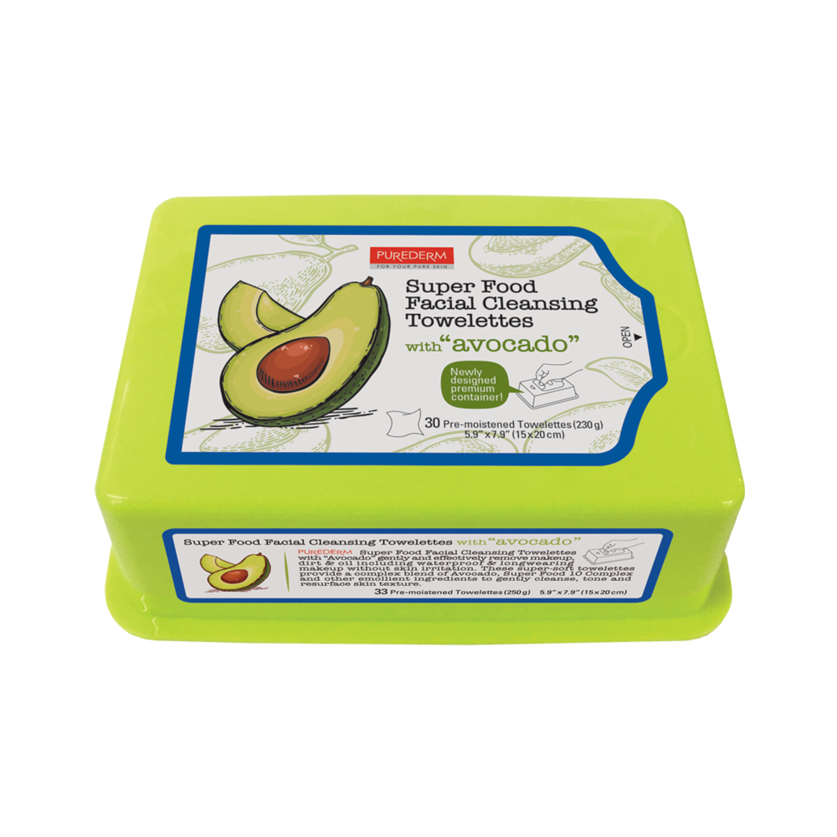 Thumbnail PUREDERM SUPER FOOD FACIAL CLEANSING AVOCADO - ADS720