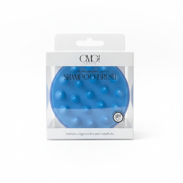 Anúncio: OMG SHAMPOO BRUSH-AZUL