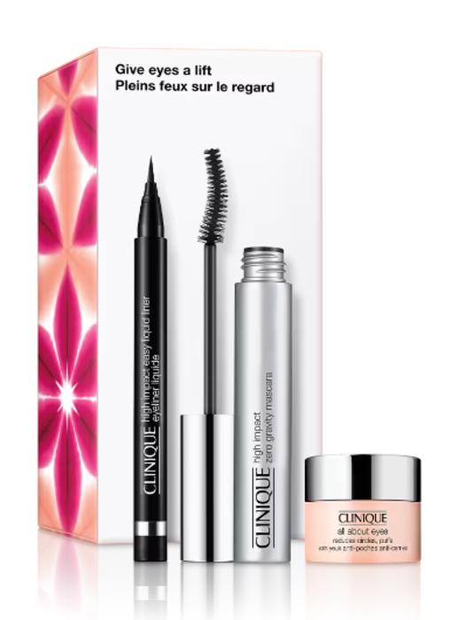 Anúncio: CLINIQUE SET GIVE EYES A LIFT 3PCS