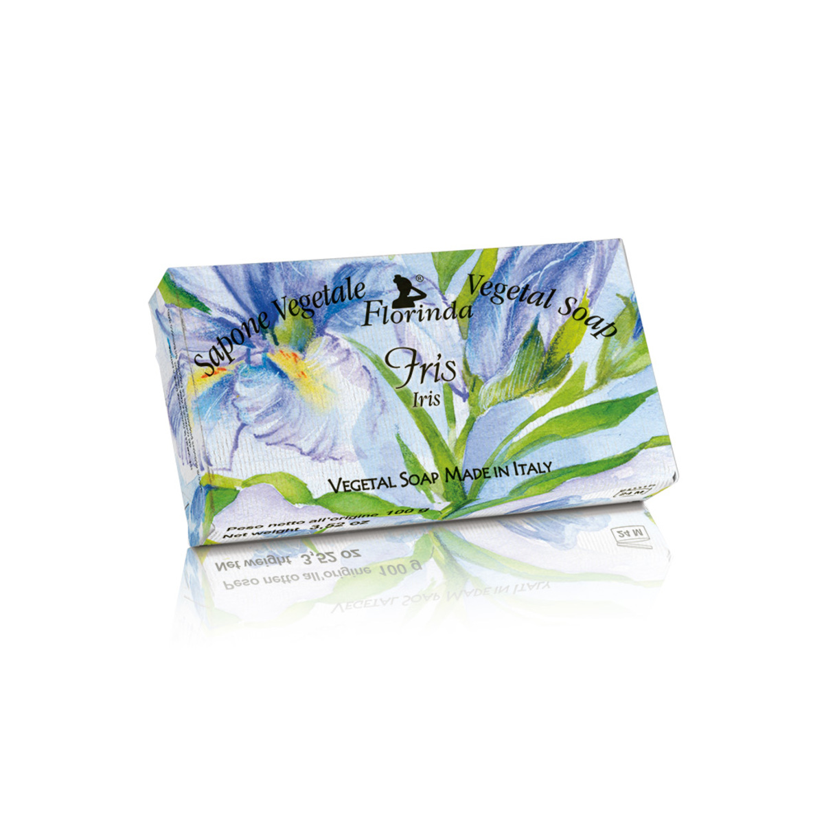 Thumbnail FLORINDA VEGETAL SOAP 100G IRIS ACQUARELLO