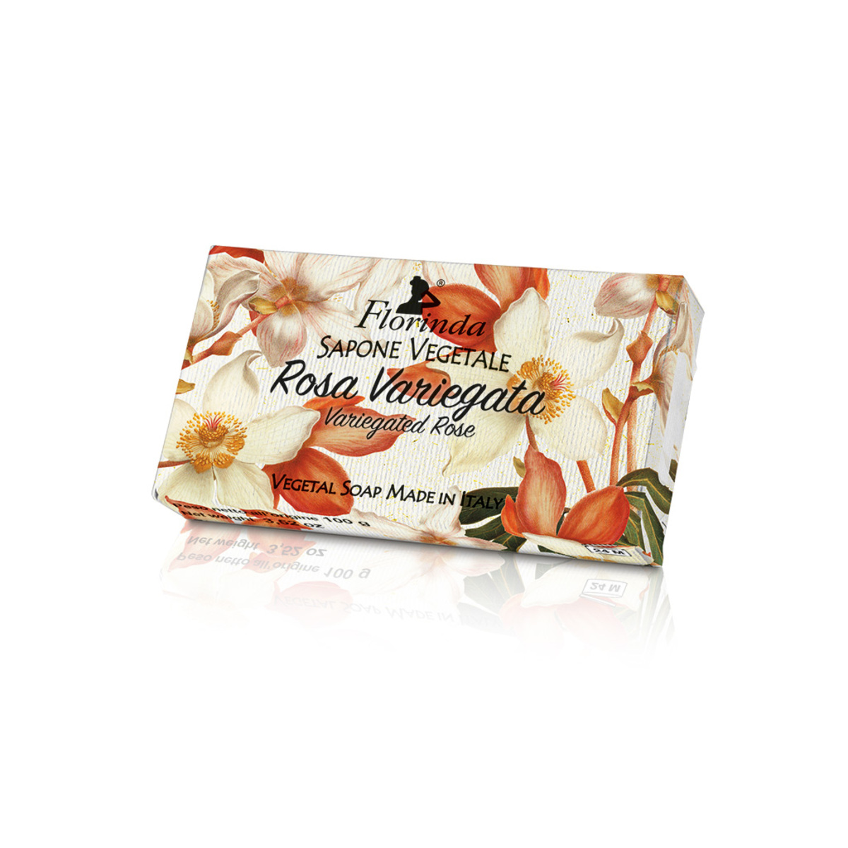 Thumbnail FLORINDA VEGETAL SOAP 100G VARIEGATED ROSSE