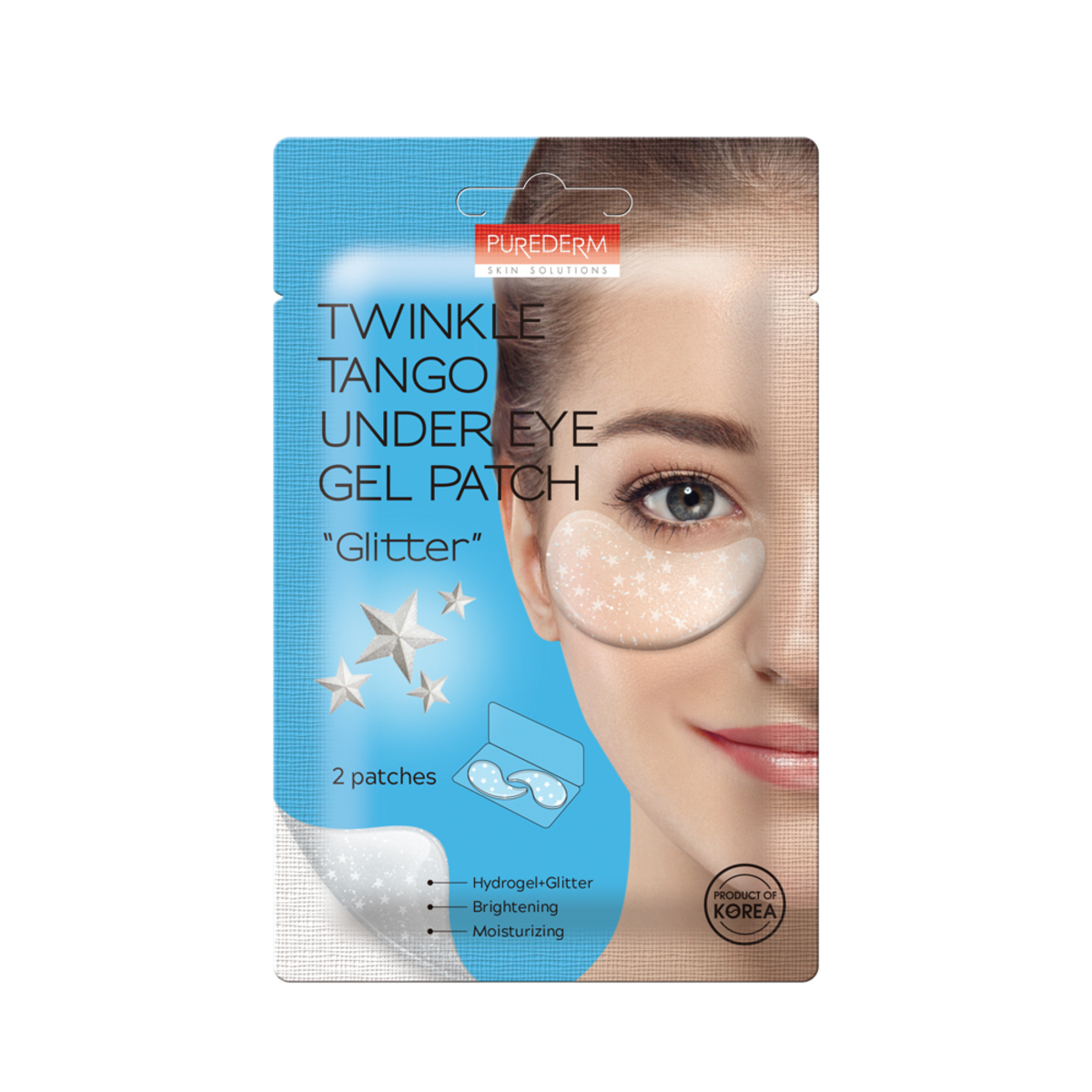 Thumbnail PUREDERM TWINKLE TANGO UNDER EYE GEL PATCH GLITTER ADS763