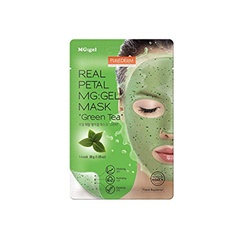 Thumbnail PUREDERM REAL PETAL MG: GEL MASK GREEN TEA