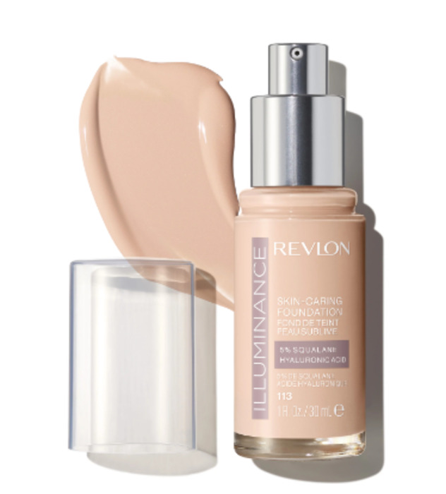 Anúncio: REVLON SKIN-CARING FOUNDATION #113