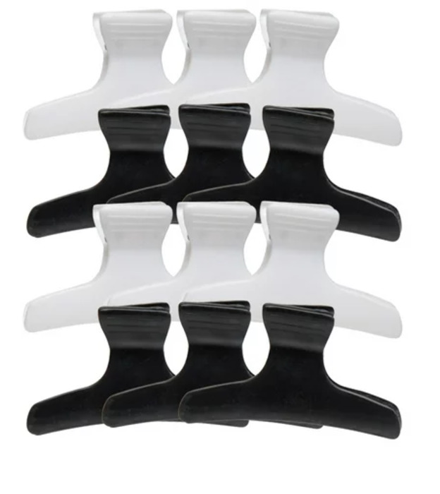 Anúncio: Hair Ware Fixed Grip Butterfly 3 Clips