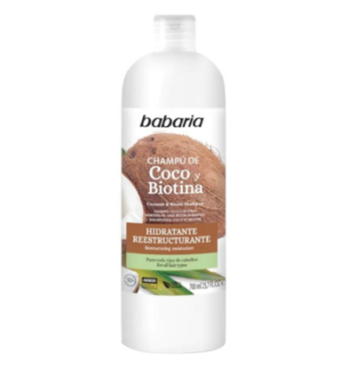 Thumbnail BABARIA CHAMPU DE COCO Y BIOTINA 700ML