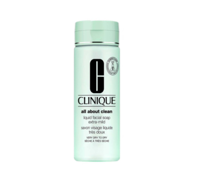 Anúncio: CLINIQUE LIQUID FACIAL SOAP EXTRA-MILD