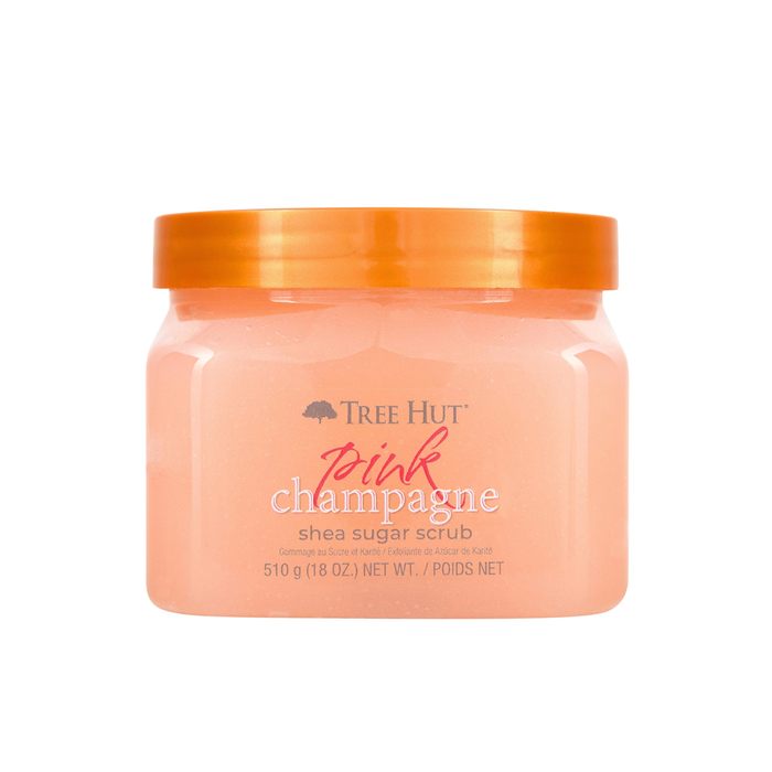 Anúncio: TREE HUT PINK CHAMPAGNE SHEA SUGAR SCRUB 510G