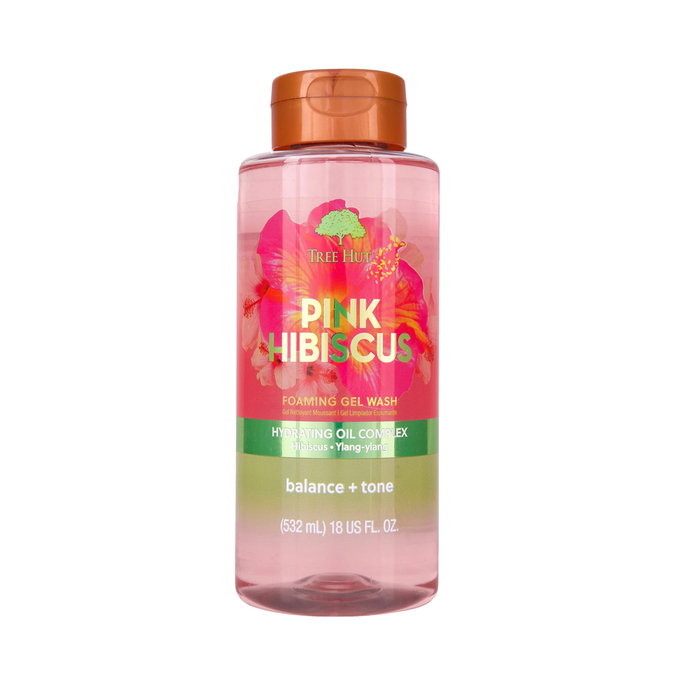 Anúncio: TREE HUT PINK HIBISCUS FOAMING GEL WASH 532ML