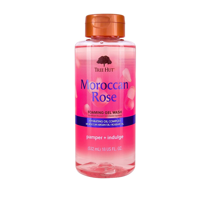 Anúncio: TREE HUT MOROCCAN ROSE FOAMING GEL WASH