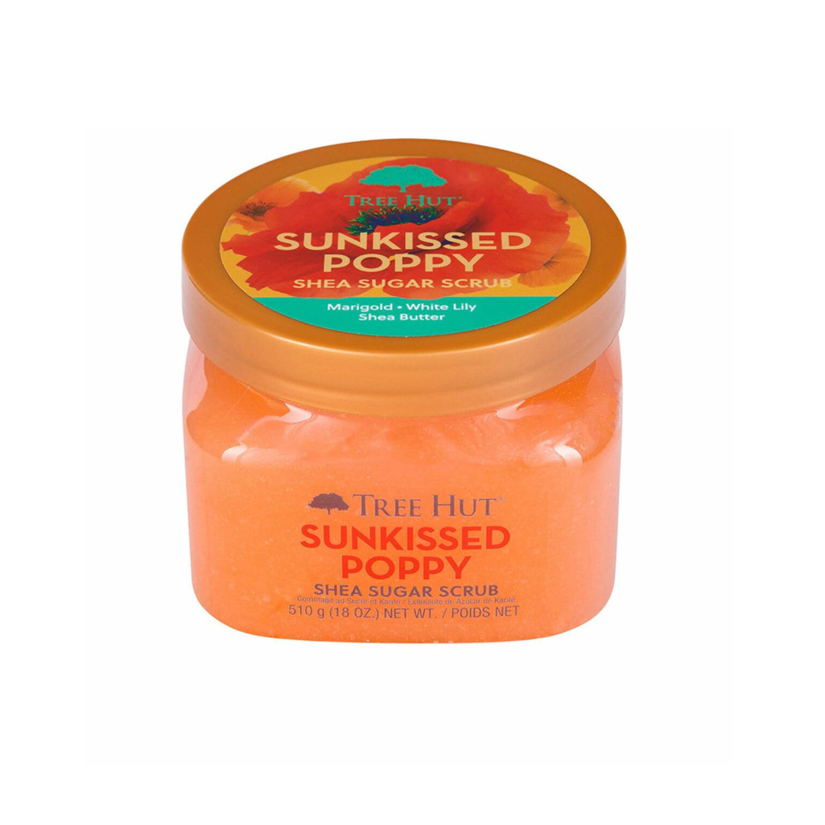 Thumbnail TREE HUT SUNKISSED POPPY SHEA SUGAR SCRUB 510G
