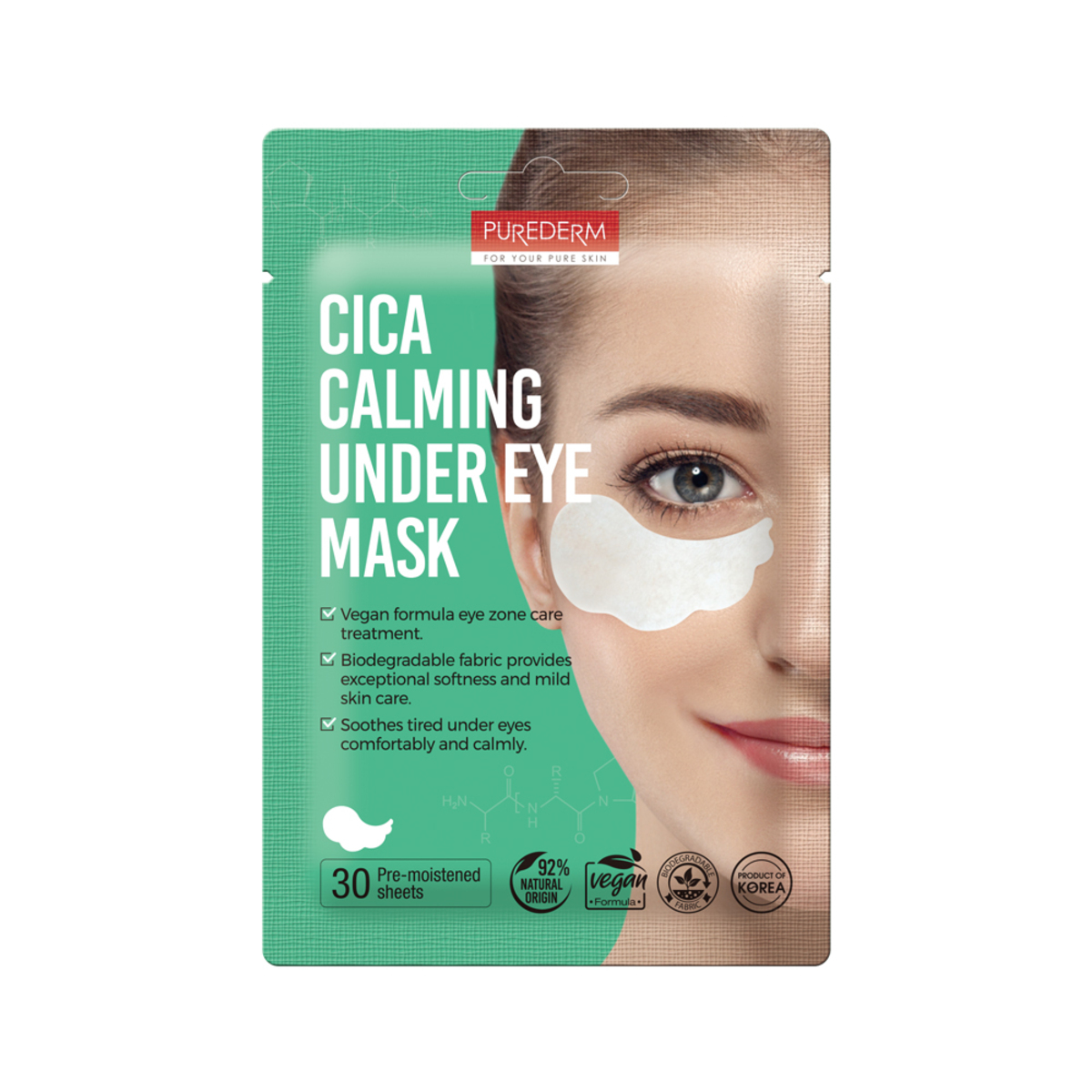 Thumbnail PUREDERM CICA CALMING UNDER EYE MASK - ADS713