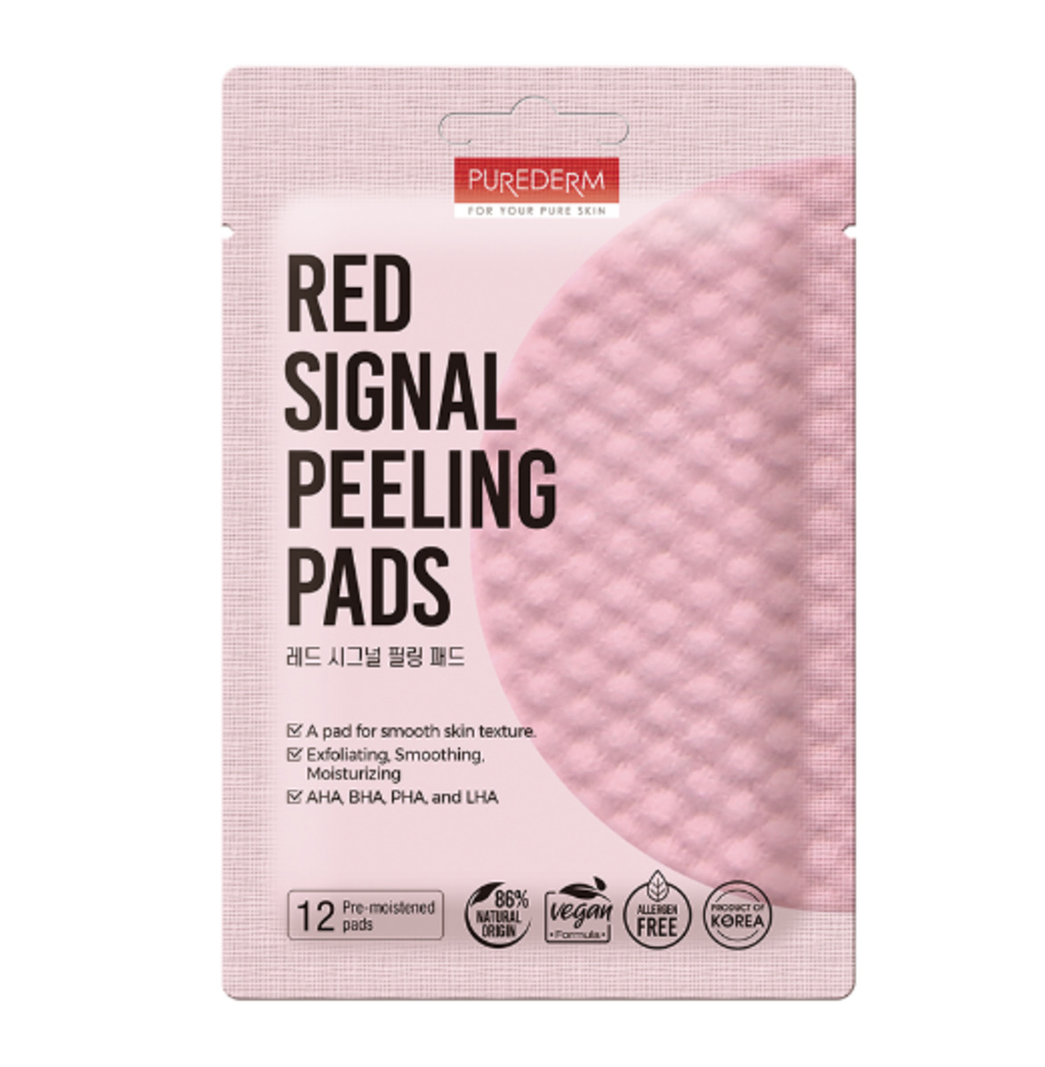 Thumbnail PUREDERM RED SIGNAL PEELING PADS - ADS497