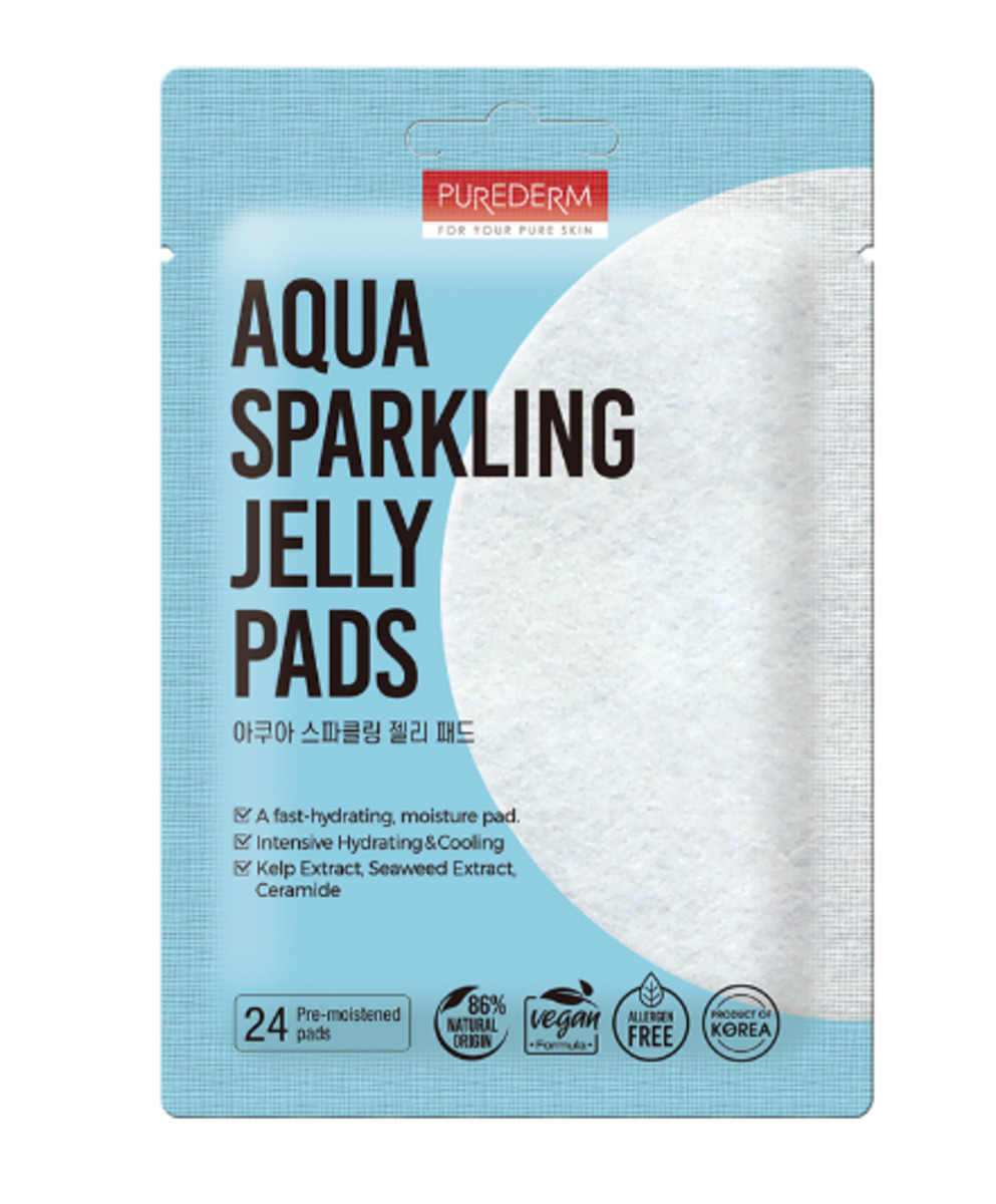 Thumbnail PUREDERM AQUA SPARKLING JELLY PADS - ADS499