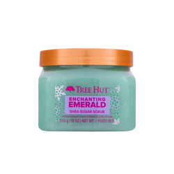 TREE HUT SUGAR SCRUB ENCHANTING EMERALD 510G