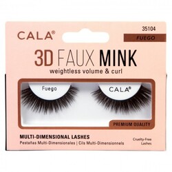 CALA 3D FAUX MINK PESTAÑA #35104 FUEGO
