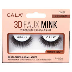 CALA 3D FAUX MINK PESTAÑA #35107 CASHMERE