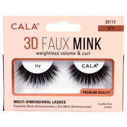 CALA 3D FAUX MINK PESTAÑA #35112 ICY